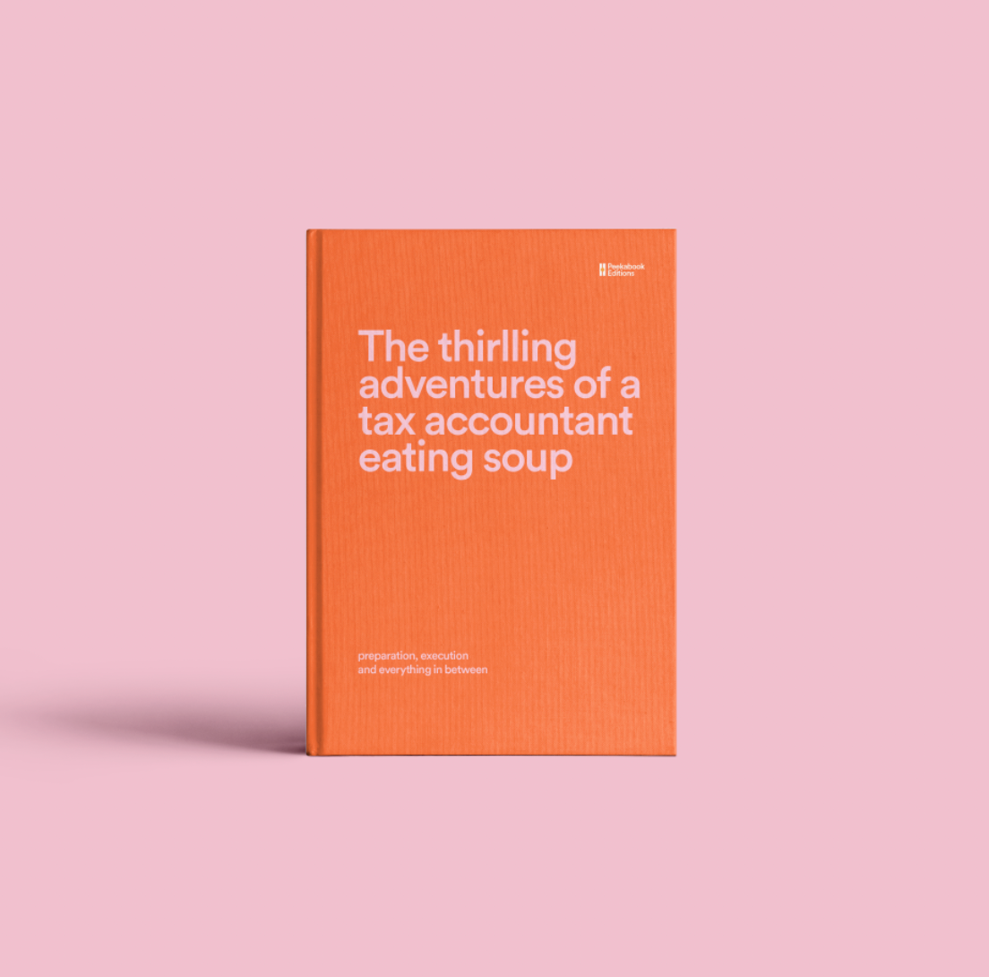 The thrilling  adventures of a tax accountant eating soup